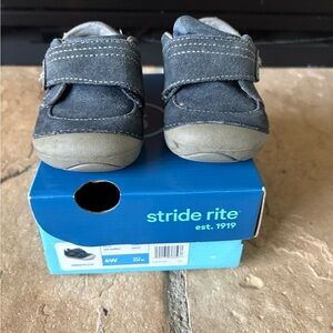 Stride Rite Gray Baby Walker Shoes